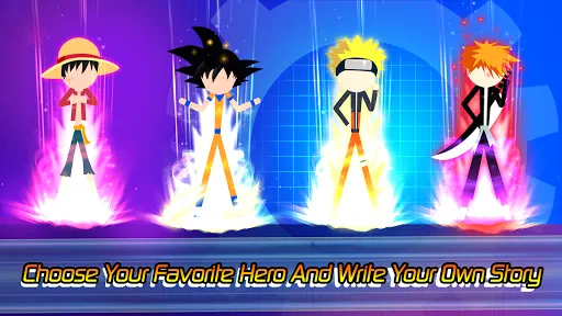 Super Stick Fight AllStar Hero应用截图