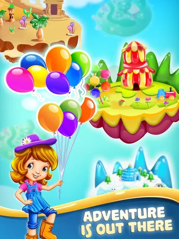 Balloon Burst Paradise iPad 应用截图