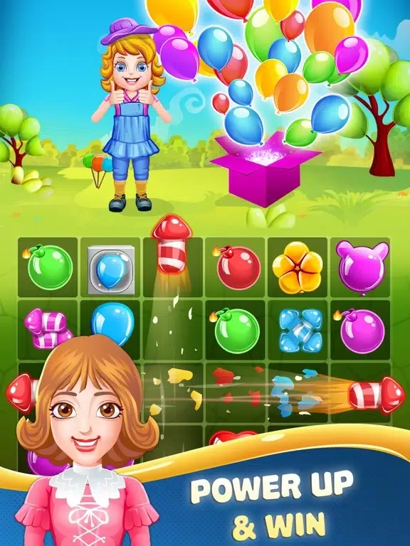 Balloon Burst Paradise iPad 应用截图