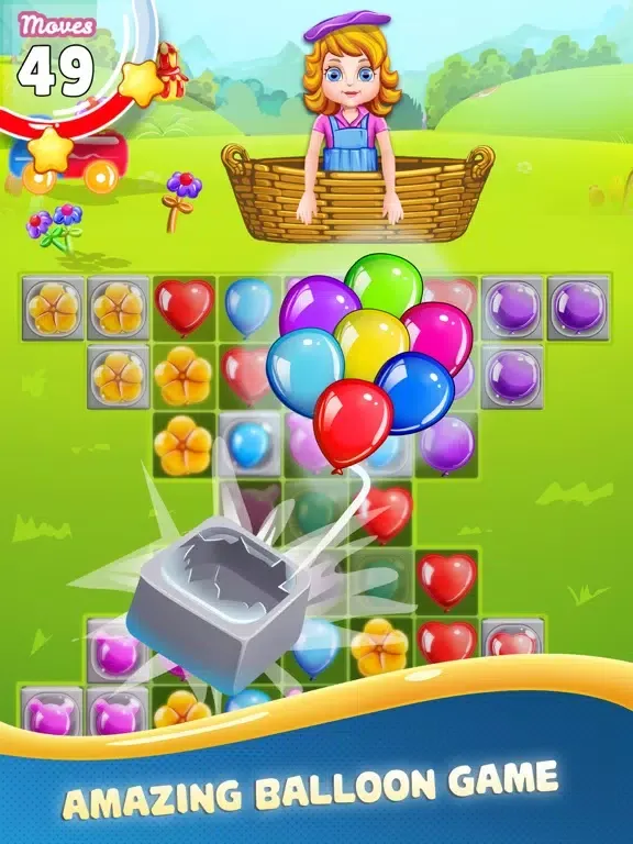 Balloon Burst Paradise iPad 应用截图
