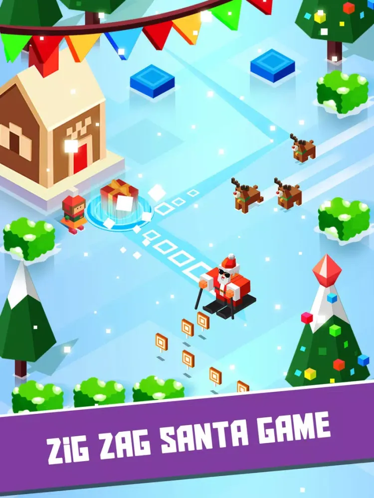 Crossing Santa: Christmas Game iPad 应用截图