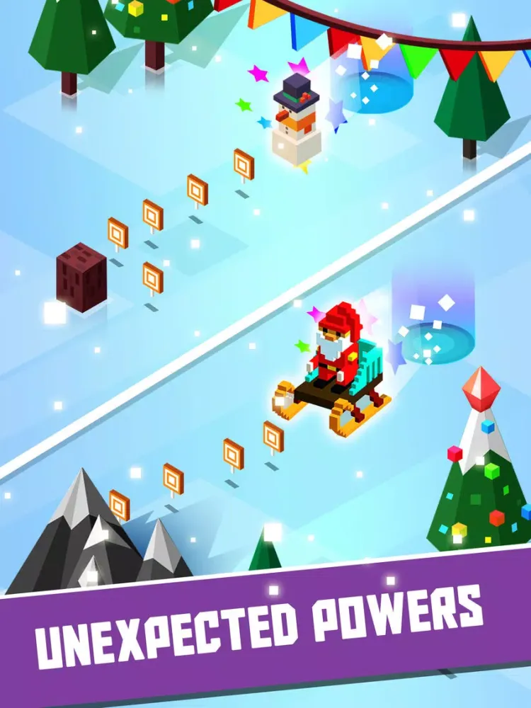 Crossing Santa: Christmas Game iPad 应用截图