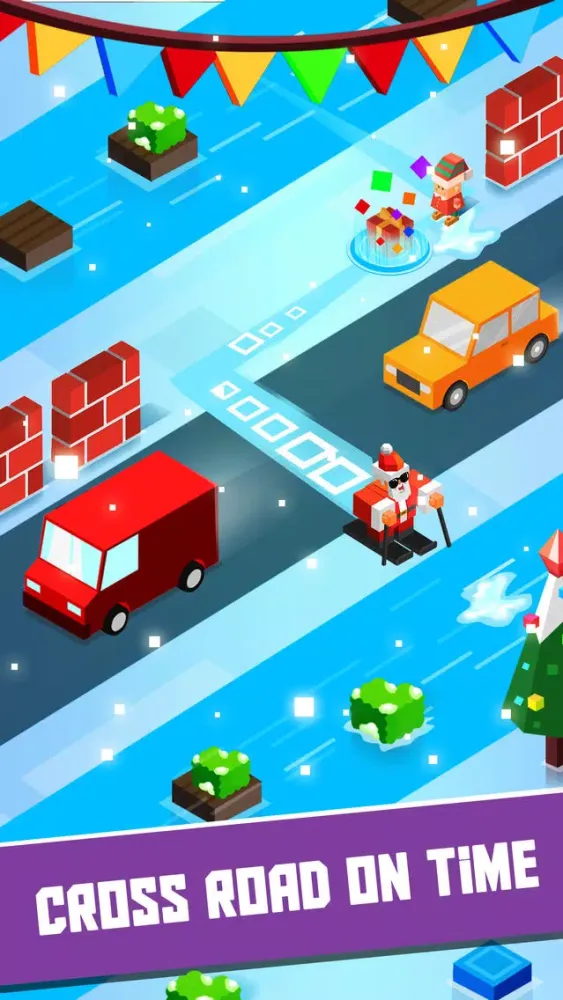 Crossing Santa: Christmas Game应用截图