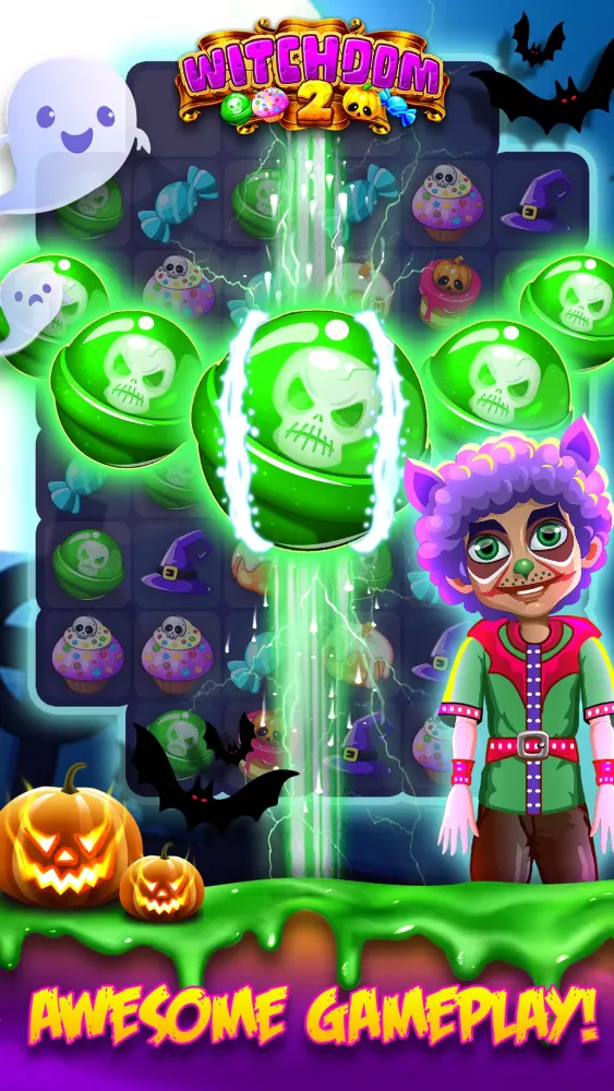 Tangkapan layar Witchdom 2 - Halloween Games &