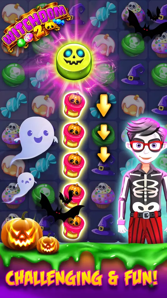 Tangkapan layar Witchdom 2 - Halloween Games &