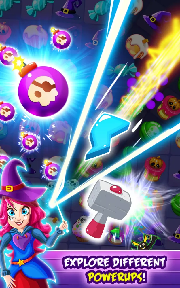 Tangkapan layar Witchdom 2 - Halloween Games &