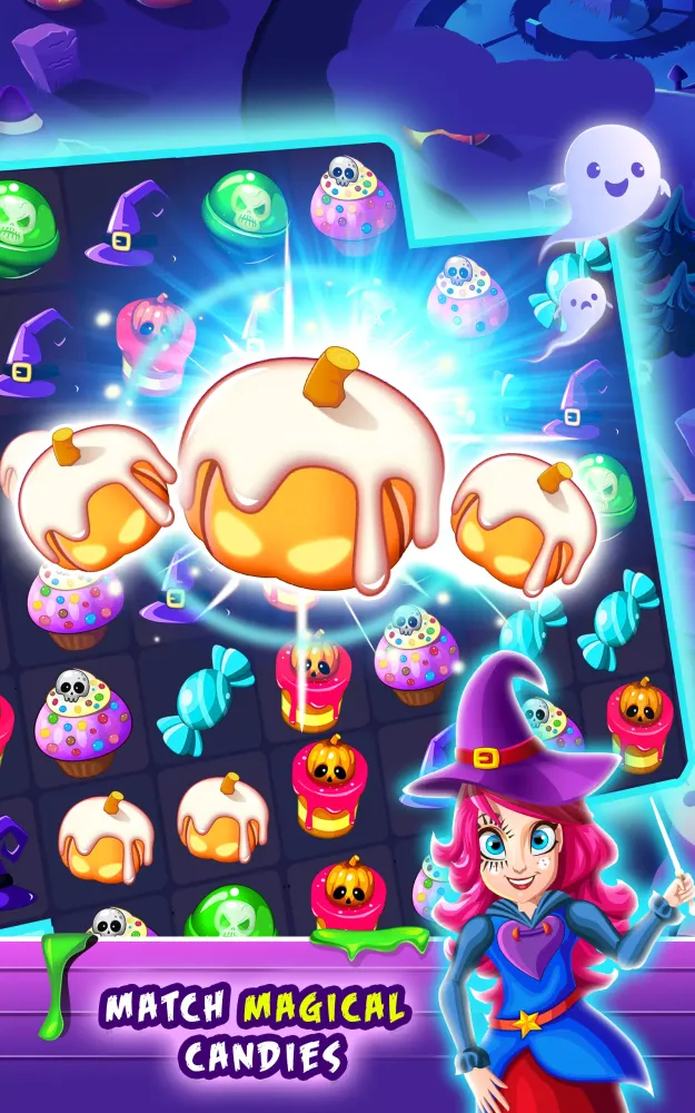 Tangkapan layar Witchdom 2 - Halloween Games &