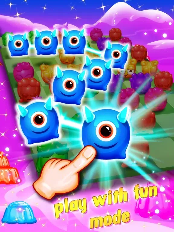 Jelly Beast Blast - Line games iPad 应用截图