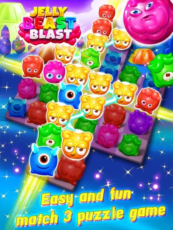Jelly Beast Blast - Line games iPad 应用截图