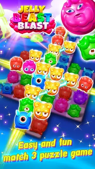 Jelly Beast Blast - Line games应用截图