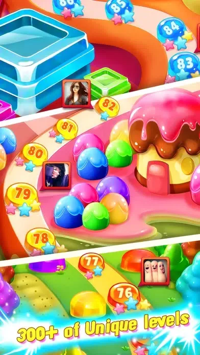 Jelly Beast Blast - Line games应用截图