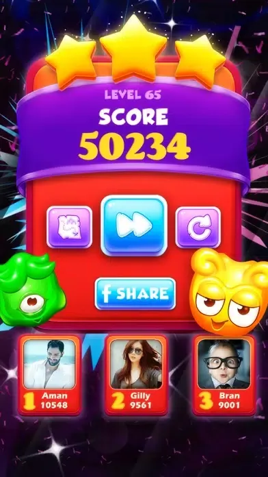 Jelly Beast Blast - Line games应用截图
