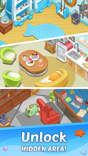 Merge Cruise : Renovate Ship Screenshots
