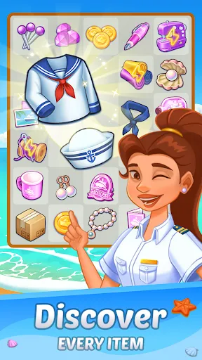 Merge Cruise : Renovate Ship Screenshots