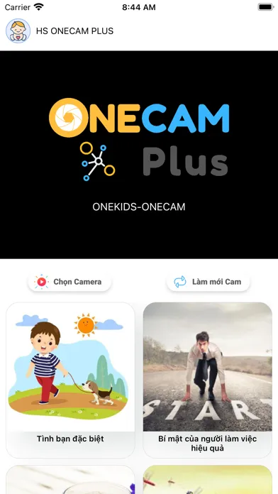 Tangkapan skrin OneCam Plus
