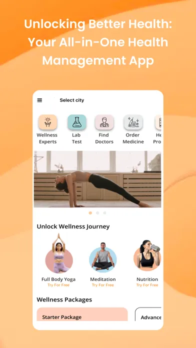 Capturas de tela do ONE HEALTH ASSIST- OHA