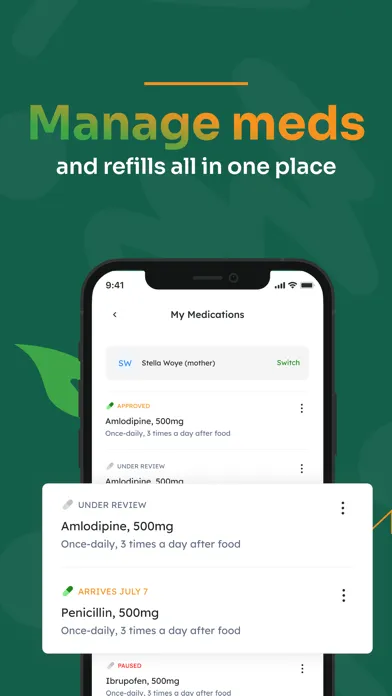 ภาพหน้าจอของ Onewellness: Health Partner