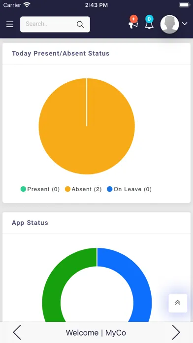 1hr Admin Screenshots