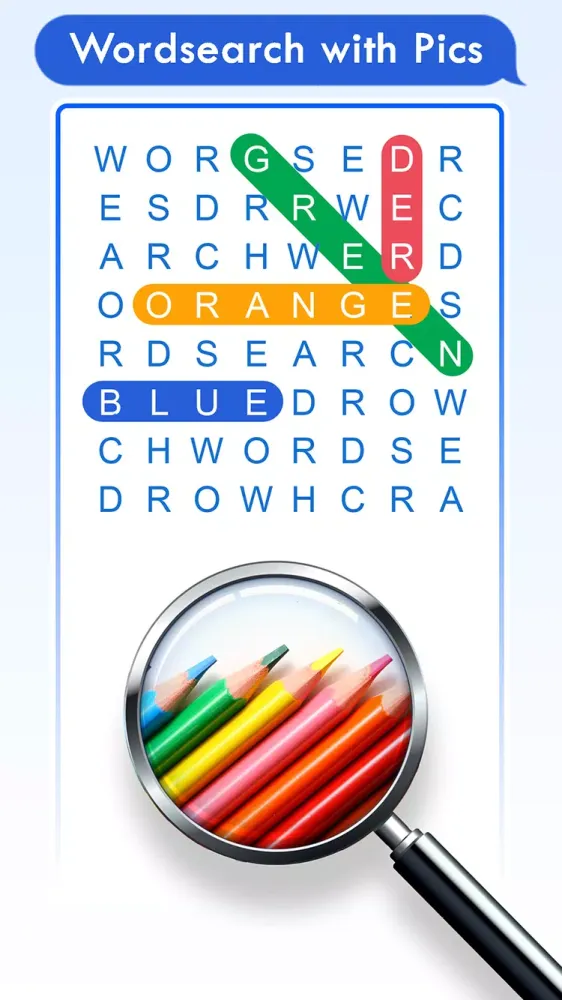 100 PICS Word Search Puzzles应用截图