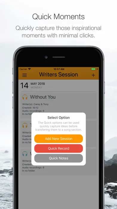 Writers Session سکرین شاٹس