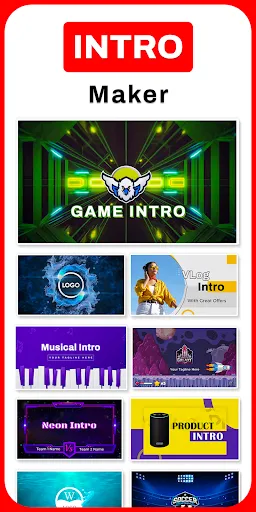 Intro Maker, Video Ad Maker Screenshots