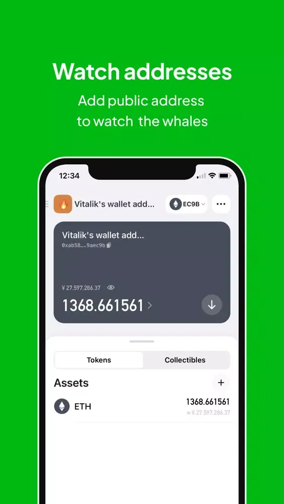 Capturas de tela do OneKey Wallet: Crypto & DeFi