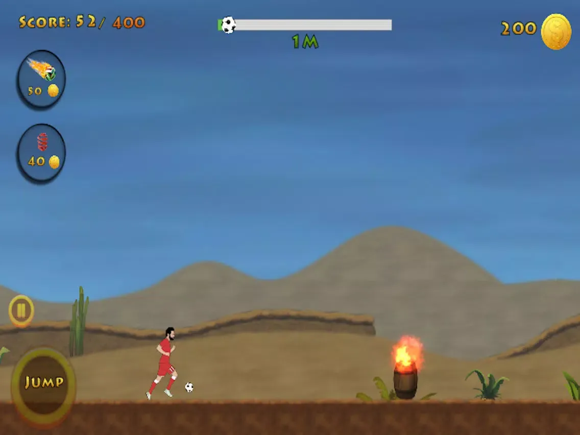 Ảnh chụp màn hình của Super Football Legend iPad 