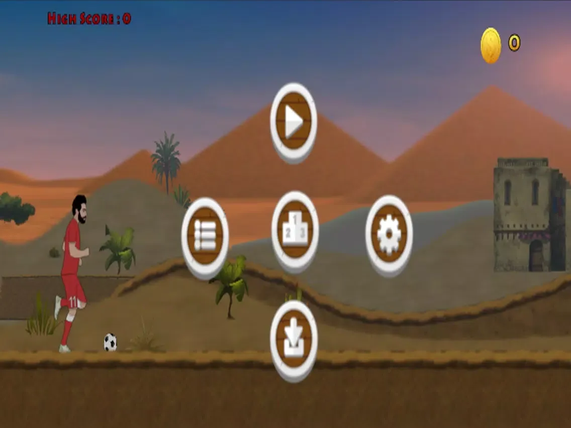 Ảnh chụp màn hình của Super Football Legend iPad 