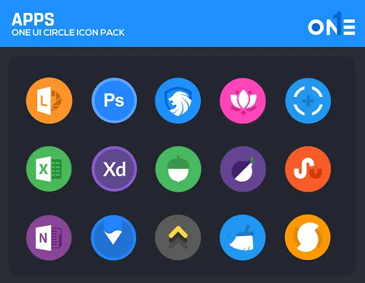 OneUI Circle Icon Pack স্ক্রিনশট