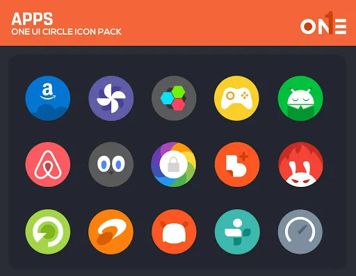 OneUI Circle Icon Pack স্ক্রিনশট
