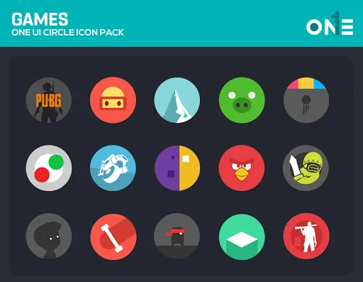 OneUI Circle Icon Pack স্ক্রিনশট