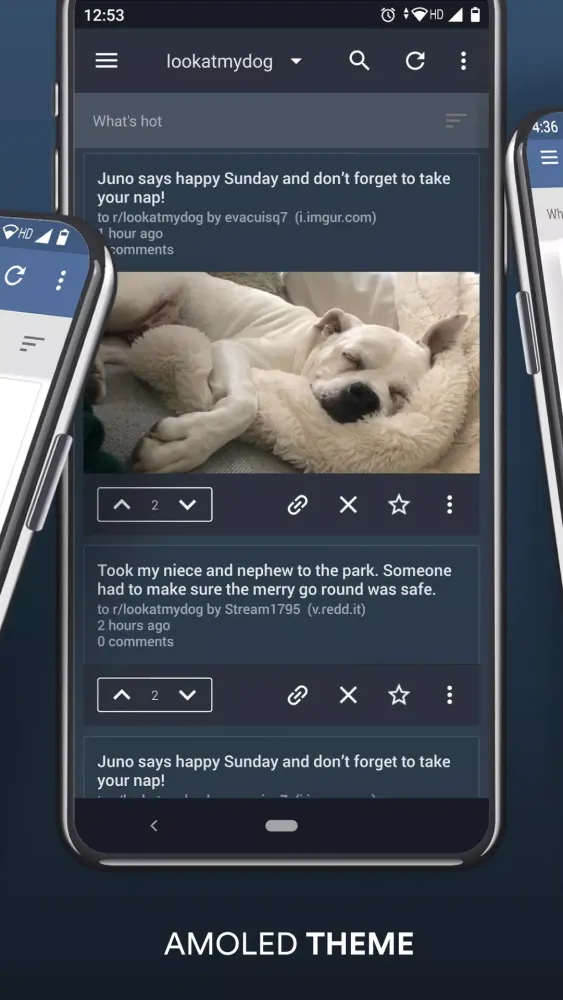 Скриншоты BaconReader Premium