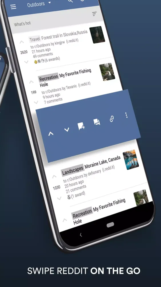 Скриншоты BaconReader Premium