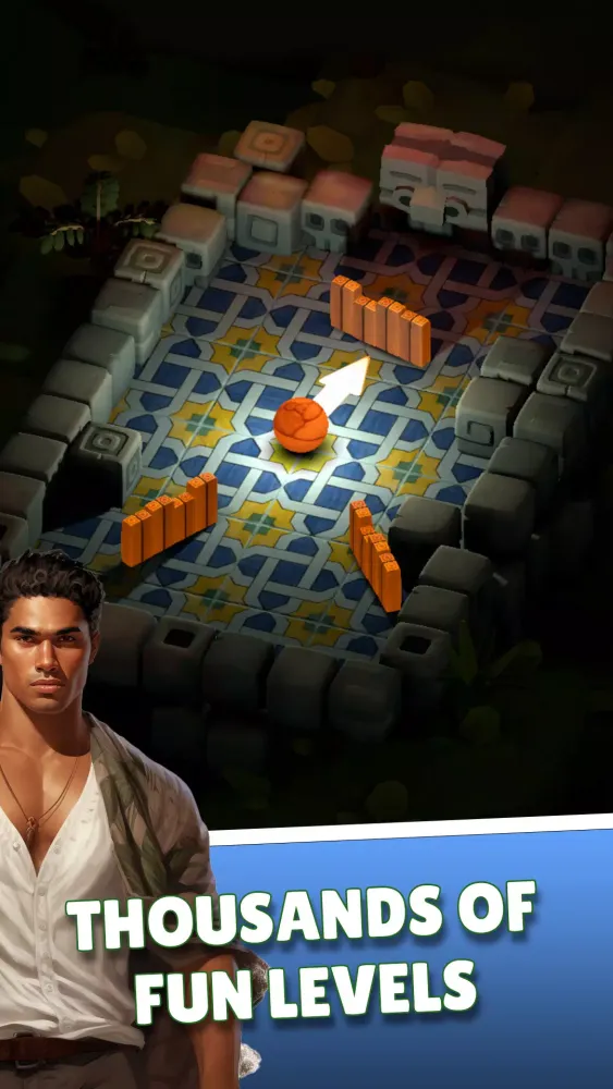 Capturas de pantalla de Brick Ball 3D: Shoot & Bounce