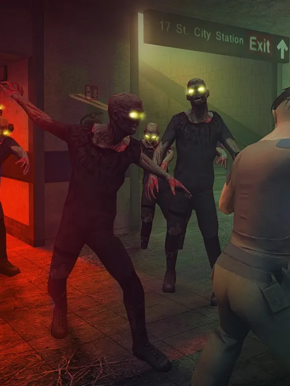 Zombie Survivor: Offline FPS iPad 应用截图
