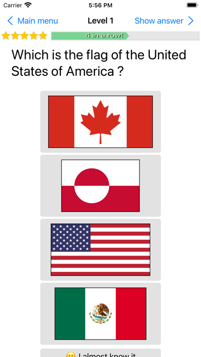 Flags Quiz স্ক্রিনশট