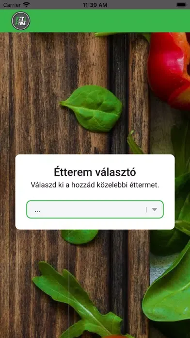 Capturas de tela do Fit and Fine Trattoria