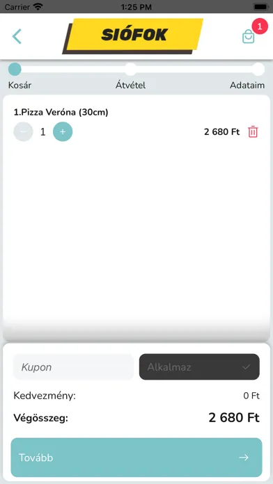 Screenshot di Pizza Karaván