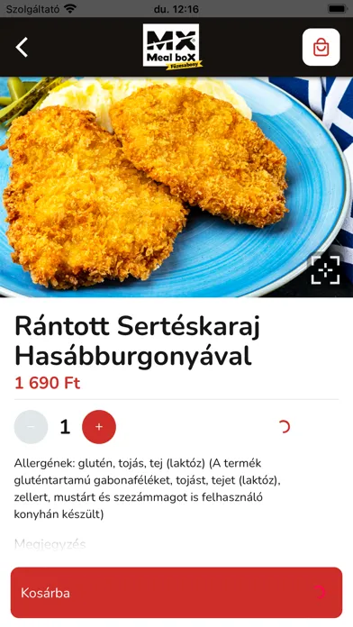 Meal Box Screenshots