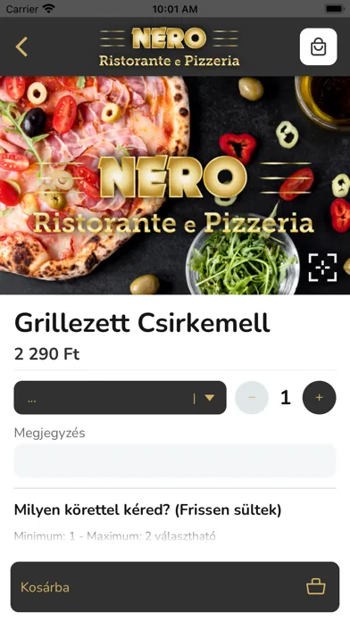 Capturas de pantalla de Nero Ristorante e Pizza
