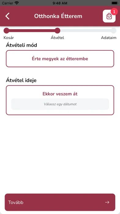 Tangkapan layar Otthonka Étterem