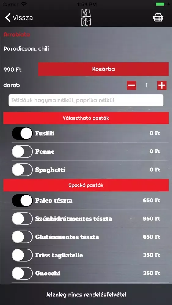Pasta Casa স্ক্রিনশট