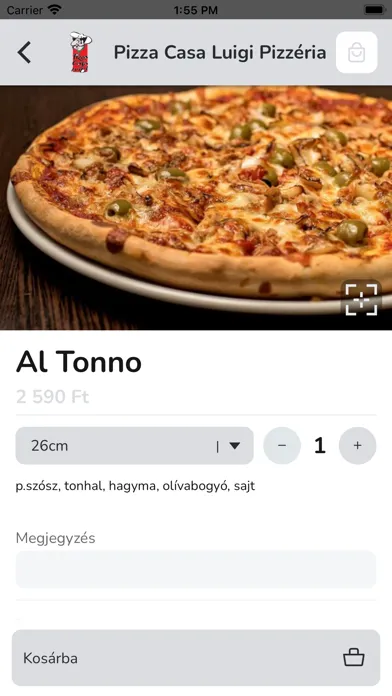 Capturas de pantalla de Pizza Casa Luigi Pizzéria