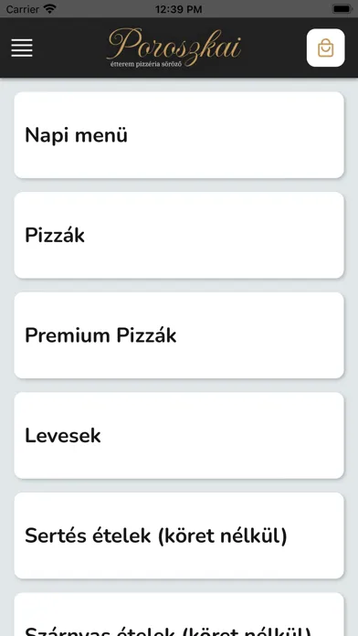 Poroszkai Étterem應用截圖
