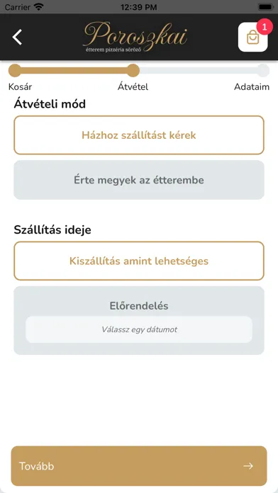 Poroszkai Étterem應用截圖