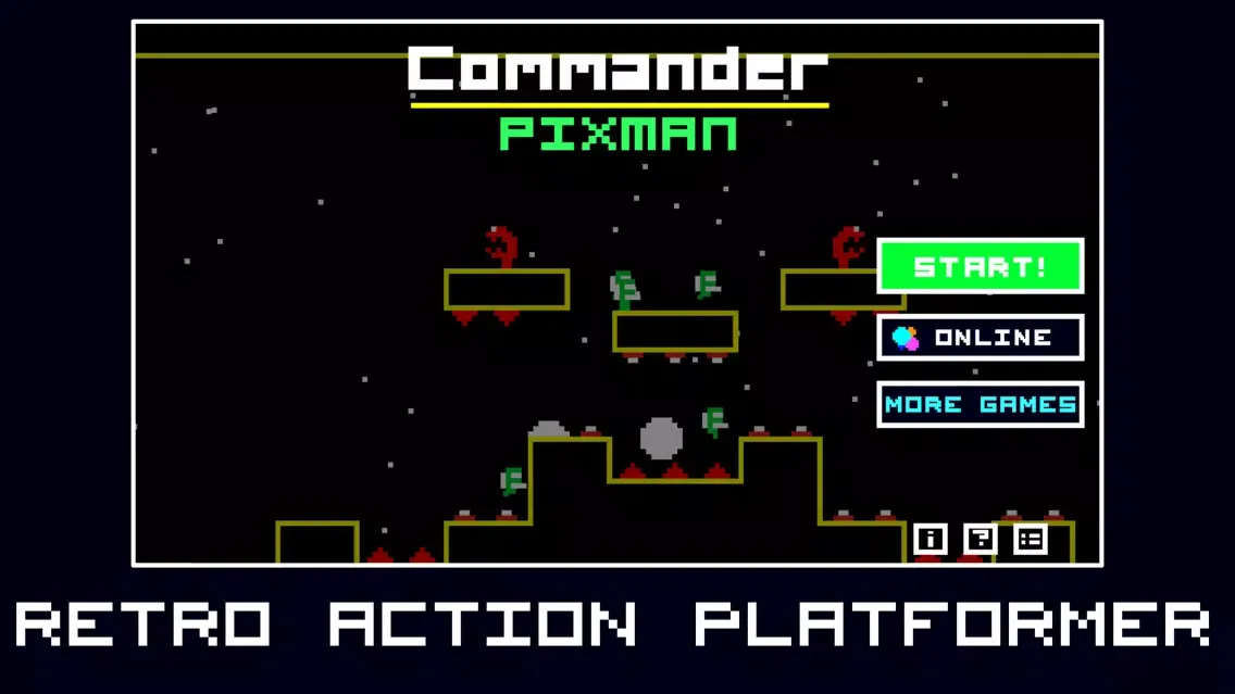Commander Pixman - First Blood سکرین شاٹس
