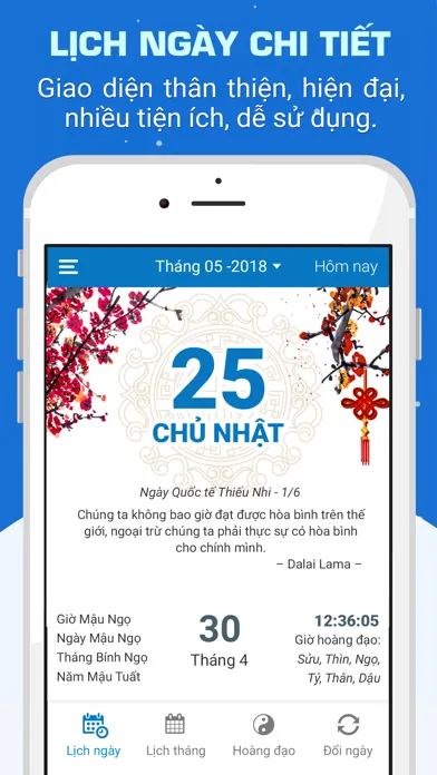 Lịch Tết 2018 Lich Am, Lịch âm Screenshots