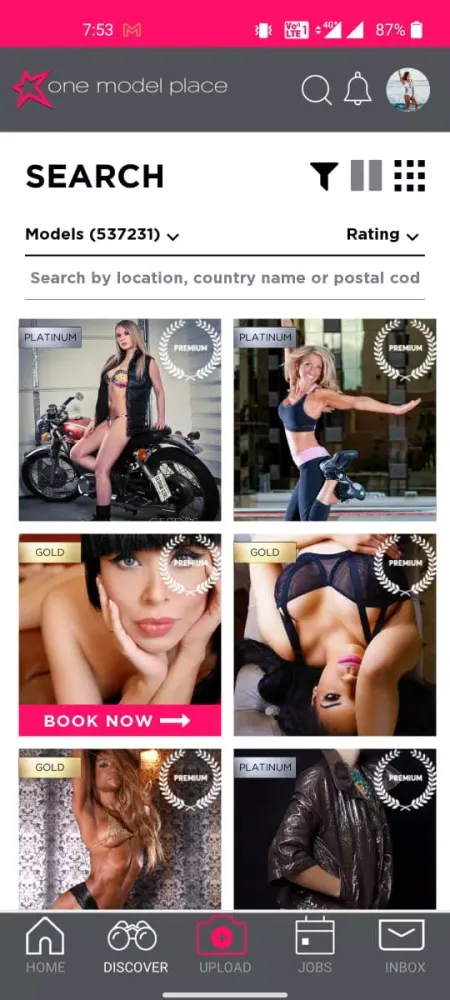 One Model Place (OMP) Screenshots