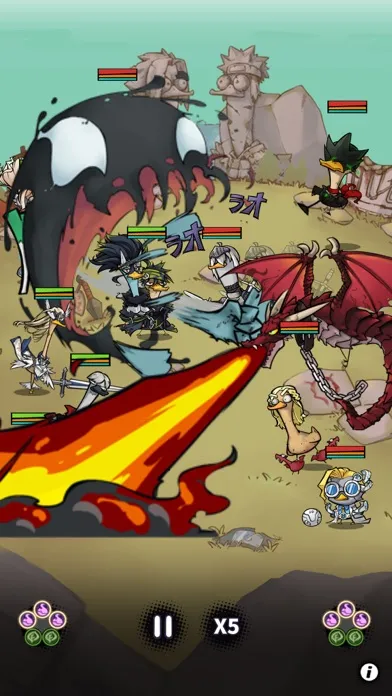 Merge Duck 2: Turn Based RPG Ekran Görüntüleri