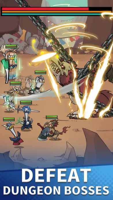 Merge Duck 2: Turn Based RPG Ekran Görüntüleri
